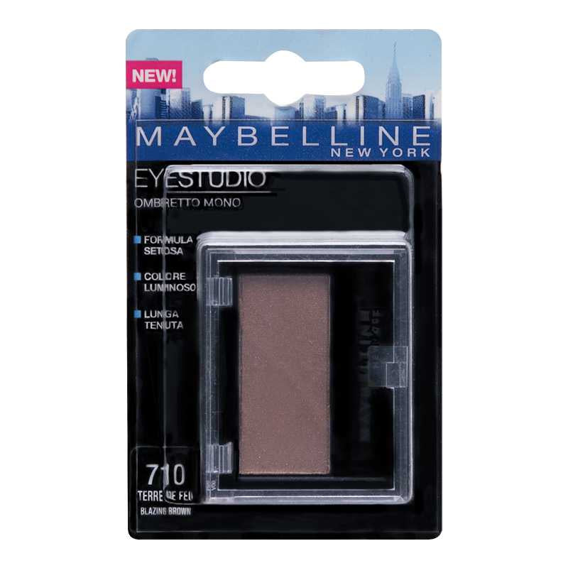 Maybelline EyeStudio Mono Eye Shadow, Blazing Brown 710 - oddros.shop